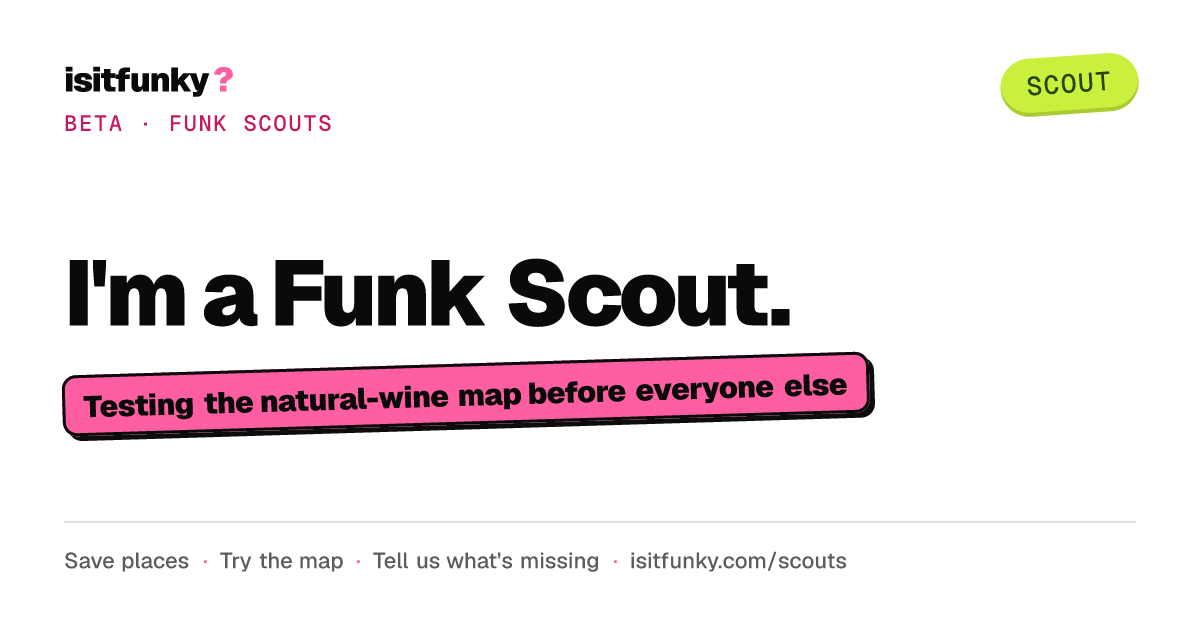 Become a Funk Scout